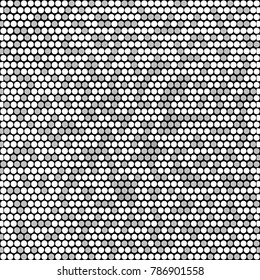 Grunge halftone black and white dots texture background. Spotted vector Abstract Texture
