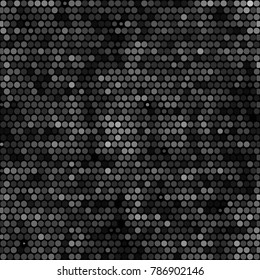 Grunge halftone black and white dots texture background. Spotted vector Abstract Texture


