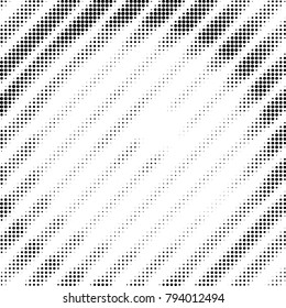 Grunge halftone black and white dots texture background. Spotted vector Abstract Texture
