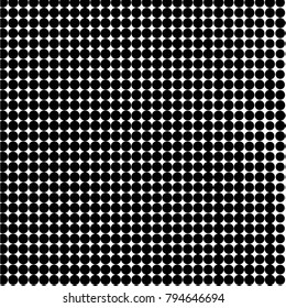 Grunge halftone black and white dots texture background. Spotted vector Abstract Texture
