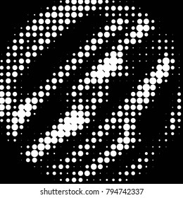 Grunge halftone black and white dots texture background. Spotted vector Abstract Texture
