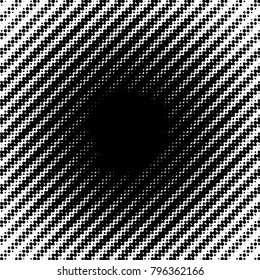 Grunge halftone black and white dots texture background. Spotted vector Abstract Texture
