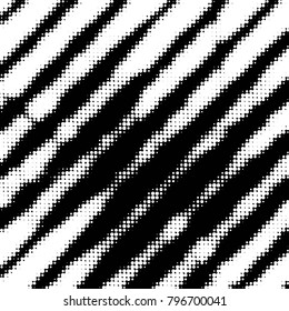 Grunge halftone black and white dots texture background. Spotted vector Abstract Texture
