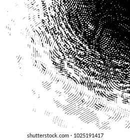 Grunge halftone black and white line texture background. Abstract stripe vector illustration Texture
