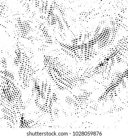Grunge halftone black and white line texture background. Abstract stripe vector illustration Texture
