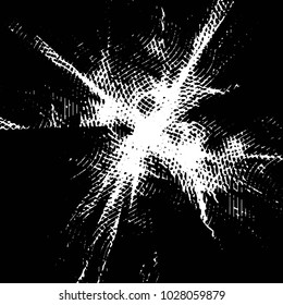 Grunge halftone black and white line texture background. Abstract stripe vector illustration Texture
