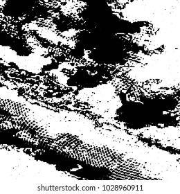Grunge halftone black and white line texture background. Abstract stripe vector illustration Texture
