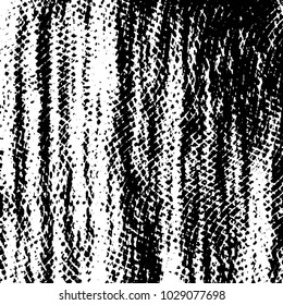 Grunge halftone black and white line texture background. Abstract stripe vector illustration Texture

