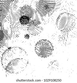 Grunge halftone black and white line texture background. Abstract stripe vector illustration Texture
