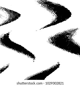 Grunge halftone black and white line texture background. Abstract stripe vector illustration Texture
