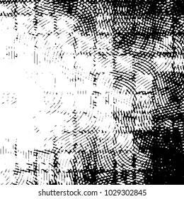 Grunge halftone black and white line texture background. Abstract stripe vector illustration Texture
