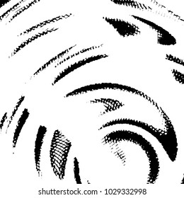 Grunge halftone black and white line texture background. Abstract stripe vector illustration Texture

