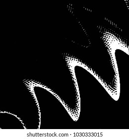 Grunge halftone black and white line texture background. Abstract stripe vector illustration Texture
