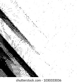 Grunge halftone black and white line texture background. Abstract stripe vector illustration Texture
