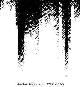 Grunge halftone black and white line texture background. Abstract stripe vector illustration Texture
