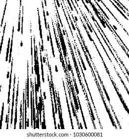 Grunge halftone black and white line texture background. Abstract stripe vector illustration Texture
