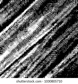Grunge halftone black and white line texture background. Abstract stripe vector illustration Texture
