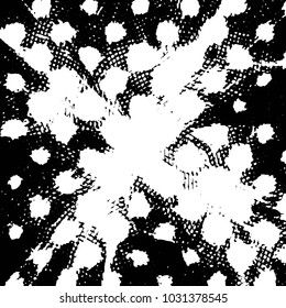 Grunge halftone black and white line texture background. Abstract stripe vector illustration Texture
