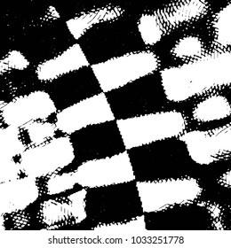 Grunge halftone black and white line texture background. Abstract stripe vector illustration Texture
