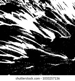 Grunge halftone black and white line texture background. Abstract stripe vector illustration Texture
