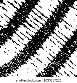 Grunge halftone black and white line texture background. Abstract stripe vector illustration Texture
