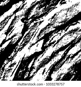 Grunge halftone black and white line texture background. Abstract stripe vector illustration Texture

