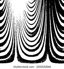 Grunge halftone black and white line texture background. Abstract stripe vector illustration Texture
