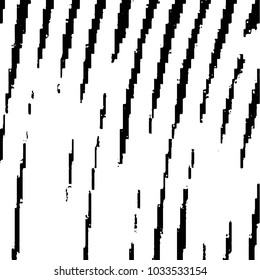 Grunge halftone black and white line texture background. Abstract stripe vector illustration Texture
