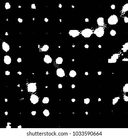 Grunge halftone black and white line texture background. Abstract stripe vector illustration Texture
