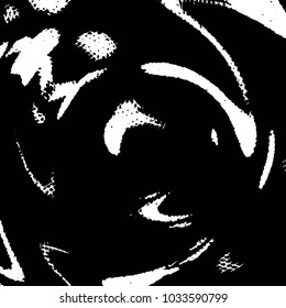 Grunge halftone black and white line texture background. Abstract stripe vector illustration Texture

