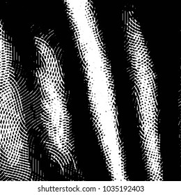 Grunge halftone black and white line texture background. Abstract stripe vector illustration Texture

