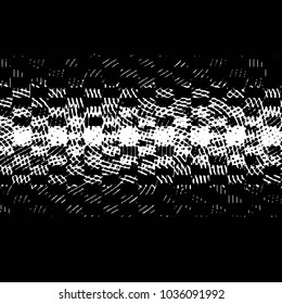 Grunge halftone black and white line texture background. Abstract stripe vector illustration Texture
