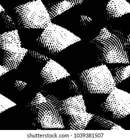 Grunge halftone black and white line texture background. Abstract stripe vector illustration Texture
