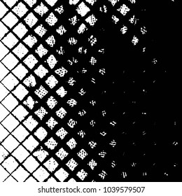 Grunge halftone black and white line texture background. Abstract stripe vector illustration Texture
