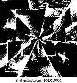 Grunge halftone black and white line texture background. Abstract stripe vector illustration Texture
