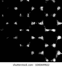 Grunge halftone black and white line texture background. Abstract stripe vector illustration Texture
