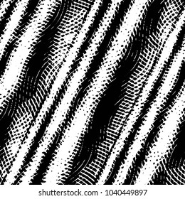 Grunge halftone black and white line texture background. Abstract stripe vector illustration Texture
