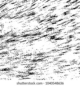 Grunge halftone black and white line texture background. Abstract stripe vector illustration Texture
