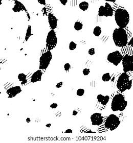 Grunge halftone black and white line texture background. Abstract stripe vector illustration Texture
