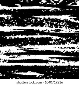 Grunge halftone black and white line texture background. Abstract stripe vector illustration Texture
