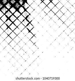 Grunge halftone black and white line texture background. Abstract stripe vector illustration Texture
