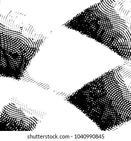 Grunge halftone black and white line texture background. Abstract stripe vector illustration Texture
