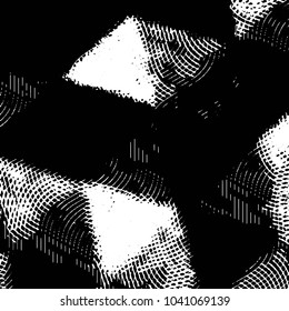 Grunge halftone black and white line texture background. Abstract stripe vector illustration Texture

