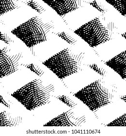 Grunge halftone black and white line texture background. Abstract stripe vector illustration Texture
