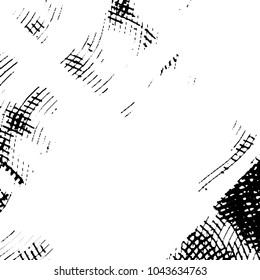 Grunge halftone black and white line texture background. Abstract stripe vector illustration Texture
