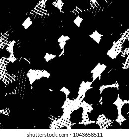 Grunge halftone black and white line texture background. Abstract stripe vector illustration Texture
