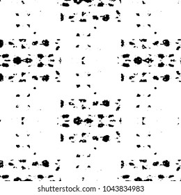 Grunge halftone black and white line texture background. Abstract stripe vector illustration Texture
