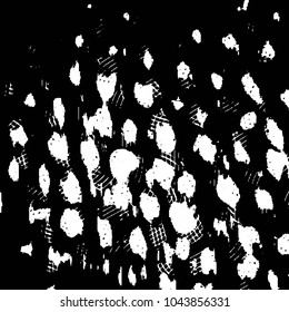 Grunge halftone black and white line texture background. Abstract stripe vector illustration Texture
