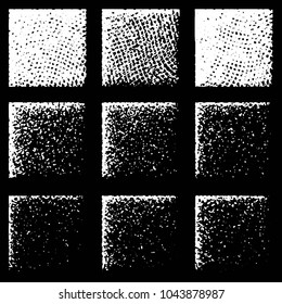 Grunge halftone black and white line texture background. Abstract stripe vector illustration Texture
