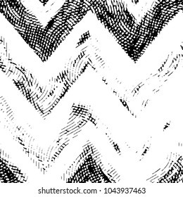 Grunge halftone black and white line texture background. Abstract stripe vector illustration Texture
